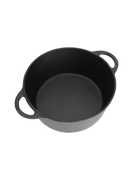 KING Hoff Deep Pot made of Cast Iron 4lt / 24cm