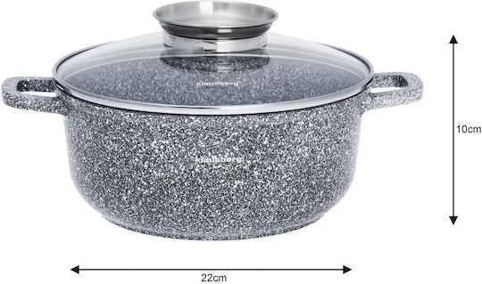 Klausberg Βαθιά Κατσαρόλα από Αλουμίνιο 3.3lt / 22cm