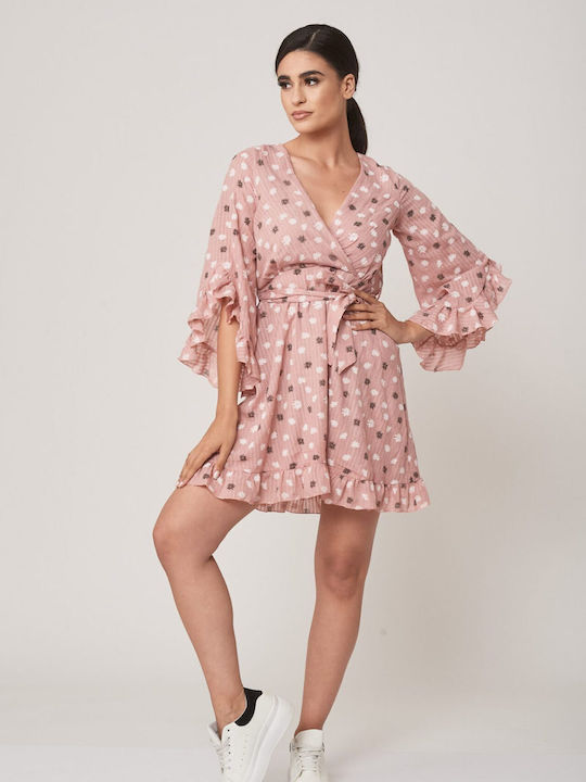 Dress Up Rochie Înfășurați Pink