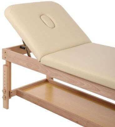 Mobiak Wooden Beige Massage and Physiotherapy Bed 185x70cm