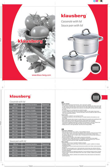Klausberg Κατσαρολάκι Γάλακτος 1lt / 14cm