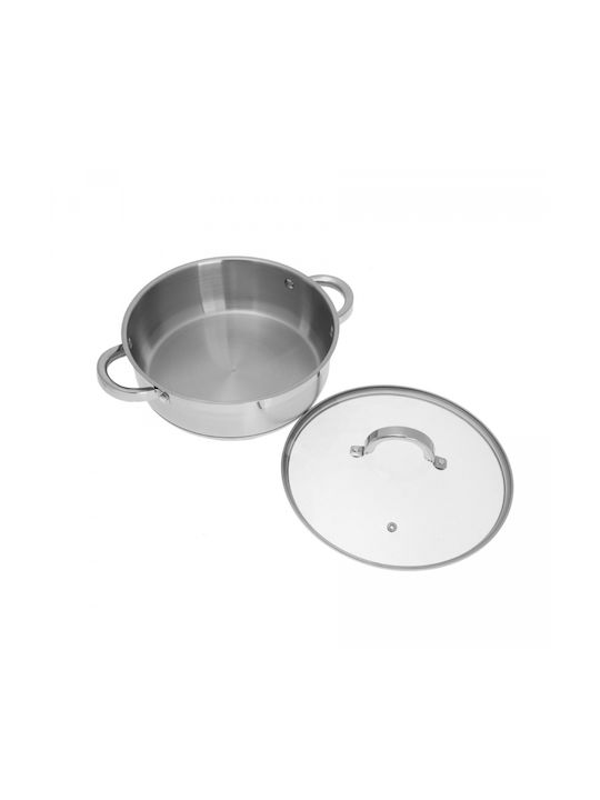 Klausberg Ανοξείδωτη Ρηχή Κατσαρόλα 4.5lt / 26cm