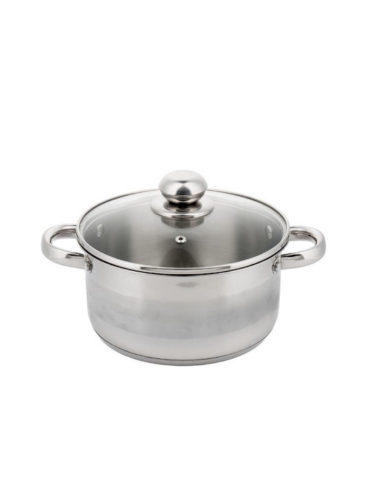 KING Hoff Tiefer Topf aus Aluminium 4Es / 22cm