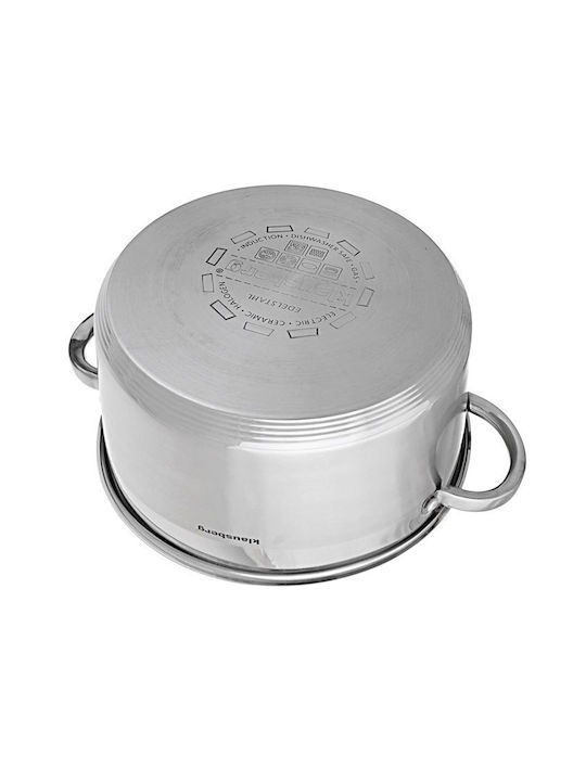 Klausberg Deep Stainless Steel Pot 14lt / 32cm