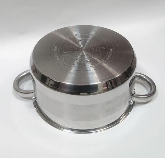 KING Hoff Βαθιά Κατσαρόλα από Αλουμίνιο 3lt / 20cm