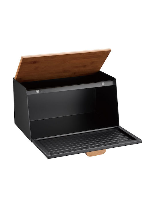 Klausberg Bread Box Wooden Gray 17x35.5x20cm