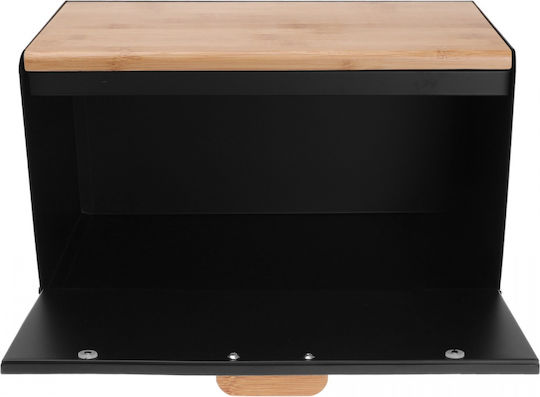 Klausberg Bread Box made of Bamboo Gray 23.5x35.5x21cm