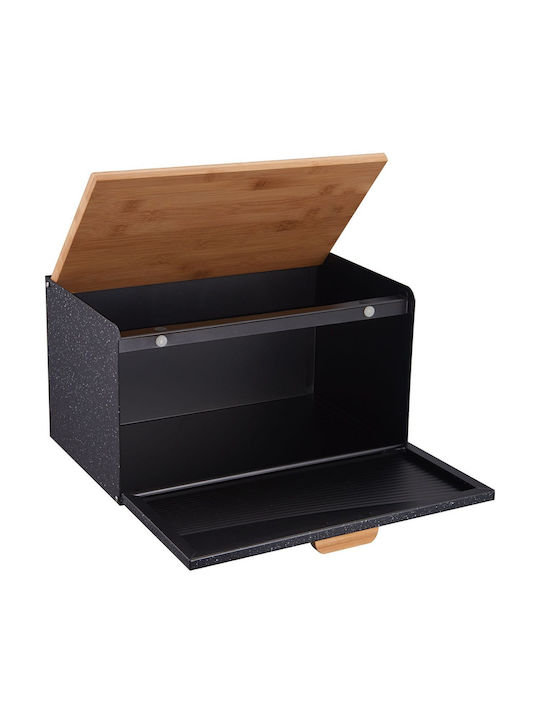 Klausberg Bread Box Wooden Gray 35.5x23.5x21cm
