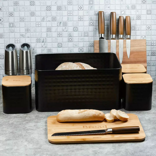 Klausberg Bread Box made of Bamboo Gray