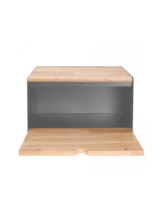 Klausberg Bread Box Wooden Brown 21.5x35.5x19.5cm