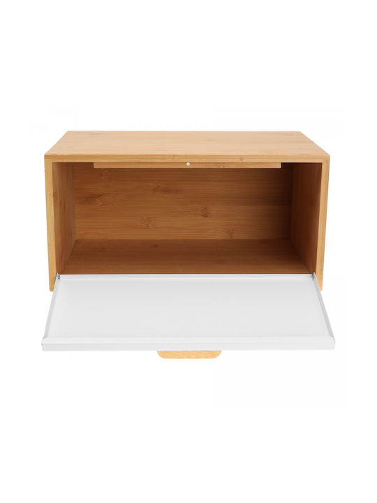 Klausberg Bread Box made of Bamboo Gray 38x26x23cm