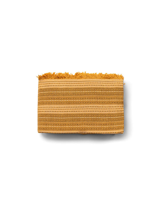Mc Decor 33001 Ριχτάρι Πολυθρόνας 170x180εκ. Mustard - 33001 MCD.SRP.33001 MUSTARD