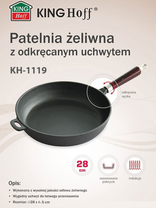 KING Hoff Pan aus Gusseisen 28cm