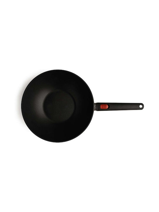 Woll Eco Lite Wok din Aluminiu Turnat cu Strat Antiaderent 30cm