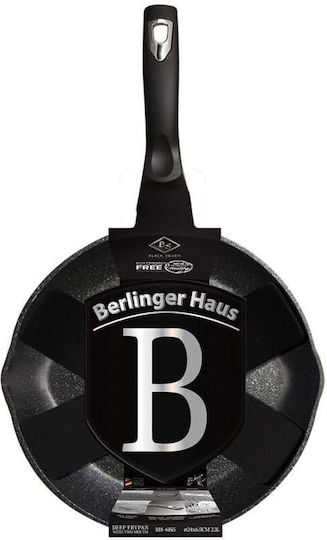 Berlinger Haus Tigaie Negru Argintiu Din Aluminiu Cu Acoperire Ceramică 24cm