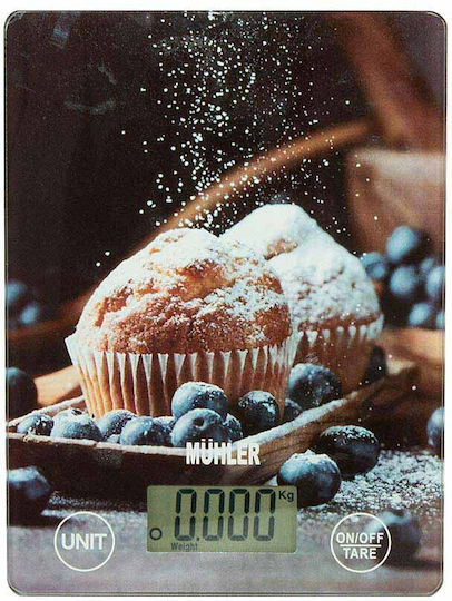 Muhler KSC-2027 Ψηφιακή Ζυγαριά Κουζίνας έως 5kg Sweet