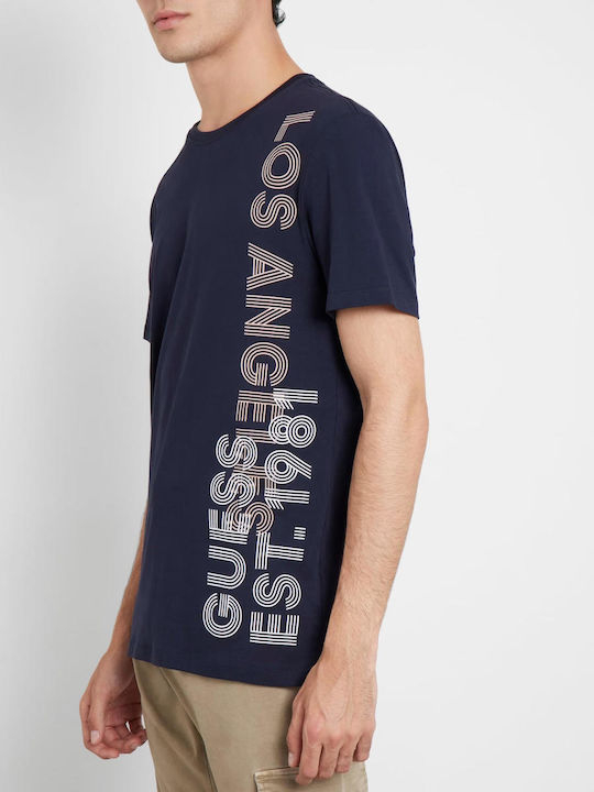 Guess Herren Shirt Blau