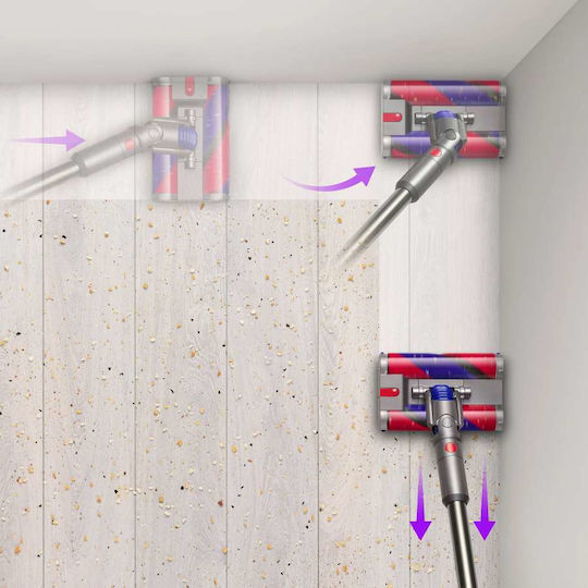 Dyson Omni Glide Reîncărcabilă Aspirator 2 în 1 Stick & De Mână 18V Argintie