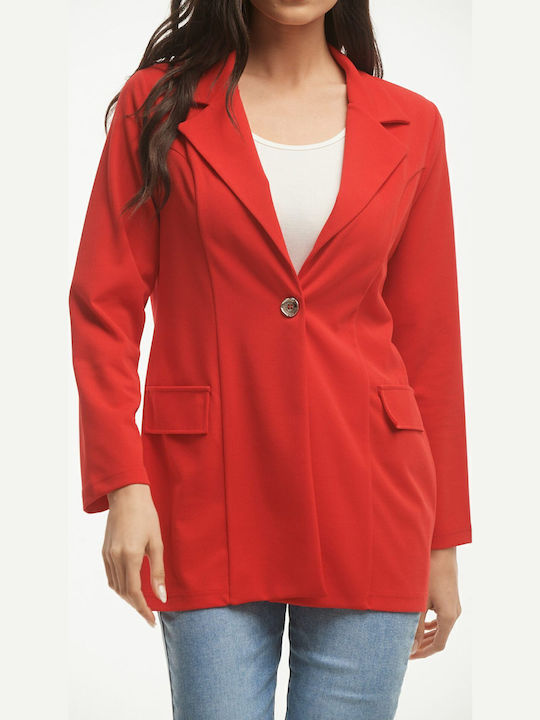 Boutique Women's Blazer Red