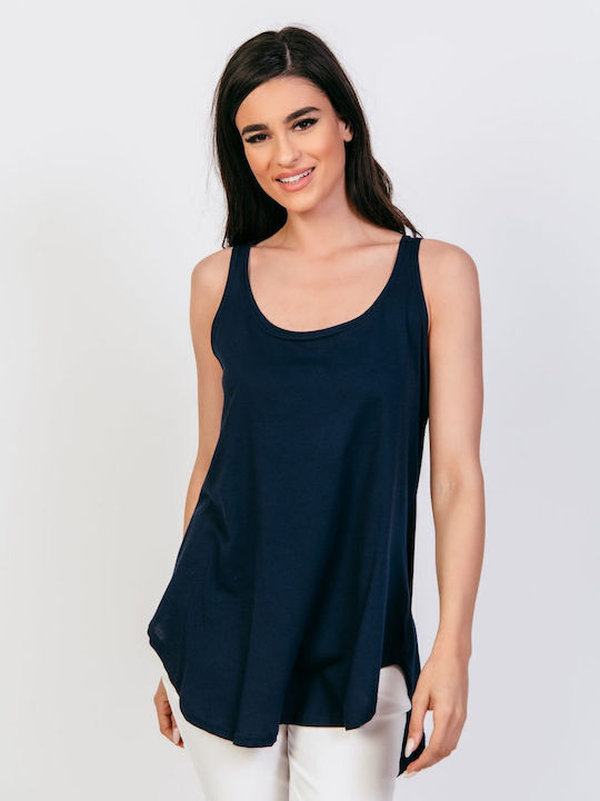 Bluze Damă Bumbac Fără Mânecă Lime