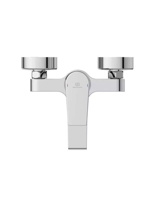 Ideal Standard Tesi Mixing Bathtub Shower Faucet Silver
