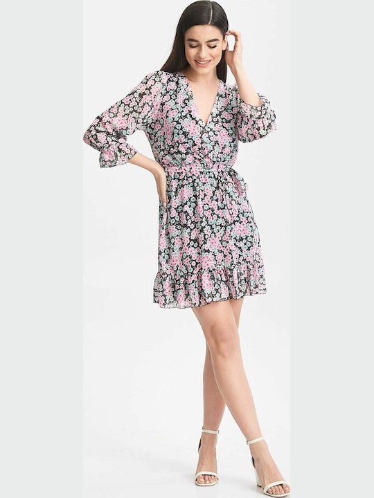 Abendkleid Druck
