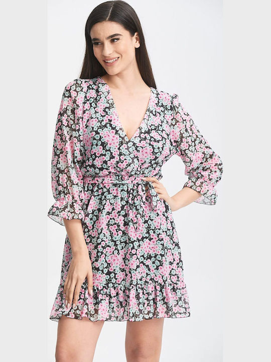 Abendkleid Druck