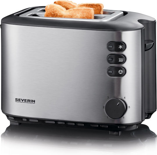 Severin Toaster 2 Slots 850W Inox