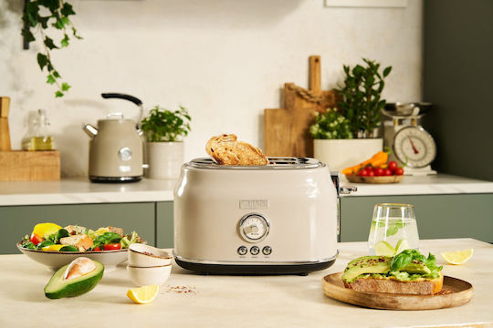 Haden Toaster 2 Schlitze 815W Beige