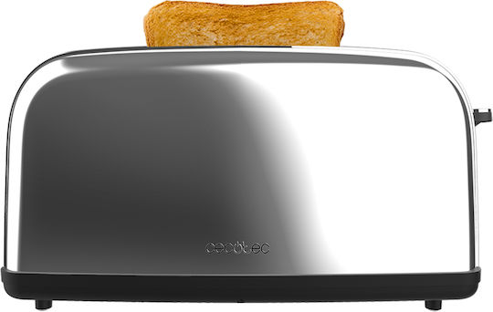 Cecotec Retro Φρυγανιέρα 2 Θέσεων 850W Inox