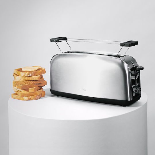 Cecotec Retro Φρυγανιέρα 2 Θέσεων 850W Inox