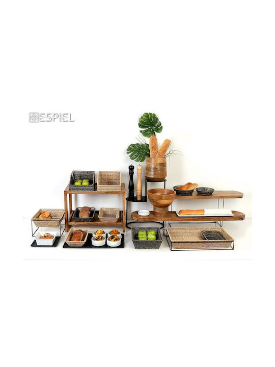 Espiel Manual Set Spice Mills made of Wood in Beige Color 36.5cm 1pcs