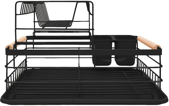 Brunbeste Scurgător De Chiuvetă Metalic Negru 41x30x27.5cm