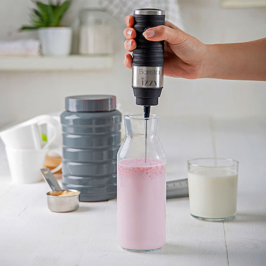 Izzy Barista Φραπεδιέρα Χειρός Ρεύματος 30W Μαύρη