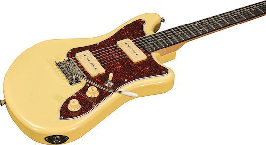 Eko Elektrische Gitarre Creme