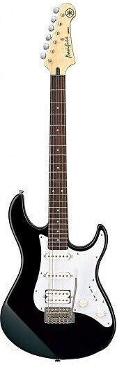 Yamaha Pac-012 Bl Ii Electric Guitar with Shape Single cut in Black Color