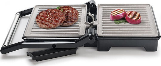 Pyrex SB-291 Sandwich Maker pentru for 2 Sandwiches Sandvișuri 1000W Inox