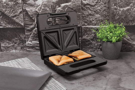 Berlinger Haus Sandwichmaker für 2 Sandwiches 780W Schwarz