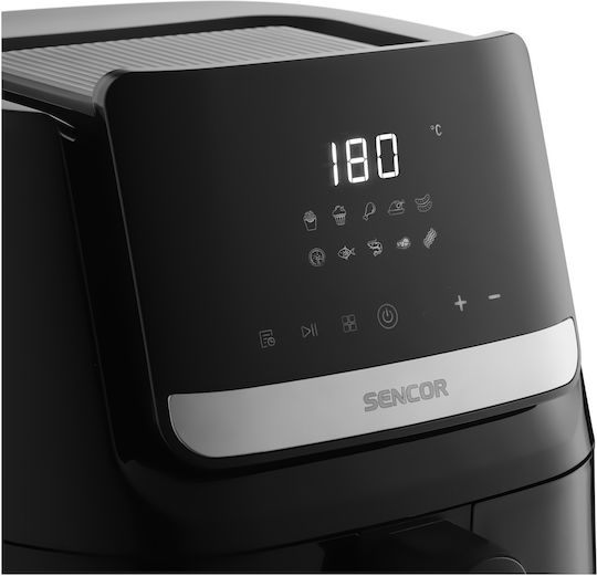 Sencor Friteuză cu aer cu Wi-Fi 6.5lt Negru SFR 6550BK