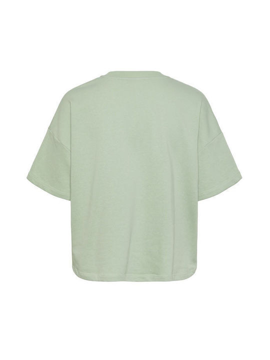 Pieces Women's T-shirt Green