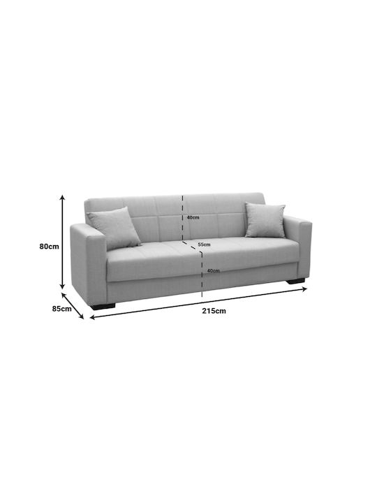 Vox Living Room Furniture Set 3-Seater & 2-Seater Beige