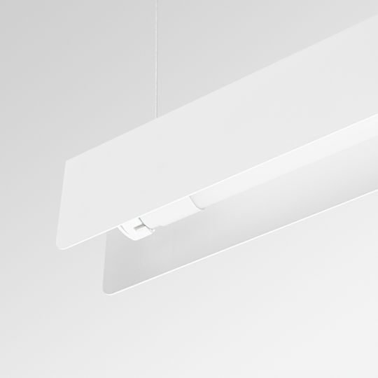 Sollux Hanglamp Κρεμαστό Φωτιστικό Λευκό LED με Θερμό Λευκό Φως