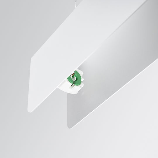 Sollux Hanglamp Κρεμαστό Φωτιστικό Λευκό LED με Θερμό Λευκό Φως