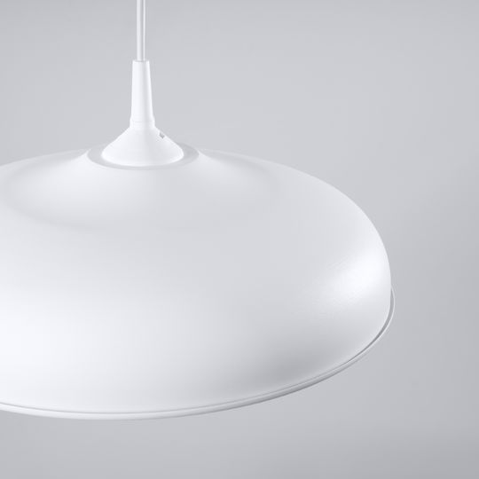 Sollux Gina Pendant Light White with Socket E27 38cm
