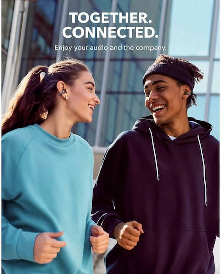 Soundcore by Anker C30i Open Ear Bluetooth Handsfree Ακουστικά με Αντοχή στον Ιδρώτα και Θήκη Φόρτισης Μαύρα