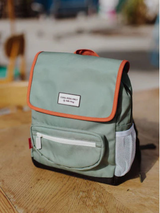 Hello Hossy School Backpack Kindergarten Green 7.3 Litre 26 x 9 x 31cm