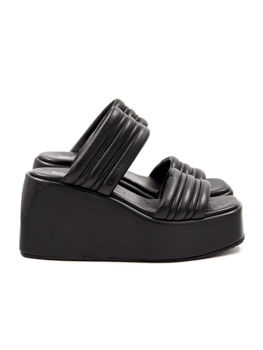 Robinson Women's Platform Wedge Sandals Black