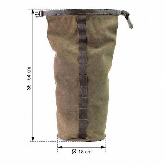 Unit Garage Suede Schwanztasche Motorrad-Softtasche 16Es in Braun Farbe