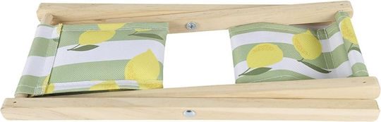 The Home Deco Factory Stool Beach Yellow 24.5x13x13.5cm