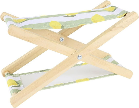 The Home Deco Factory Stool Beach Yellow 24.5x13x13.5cm